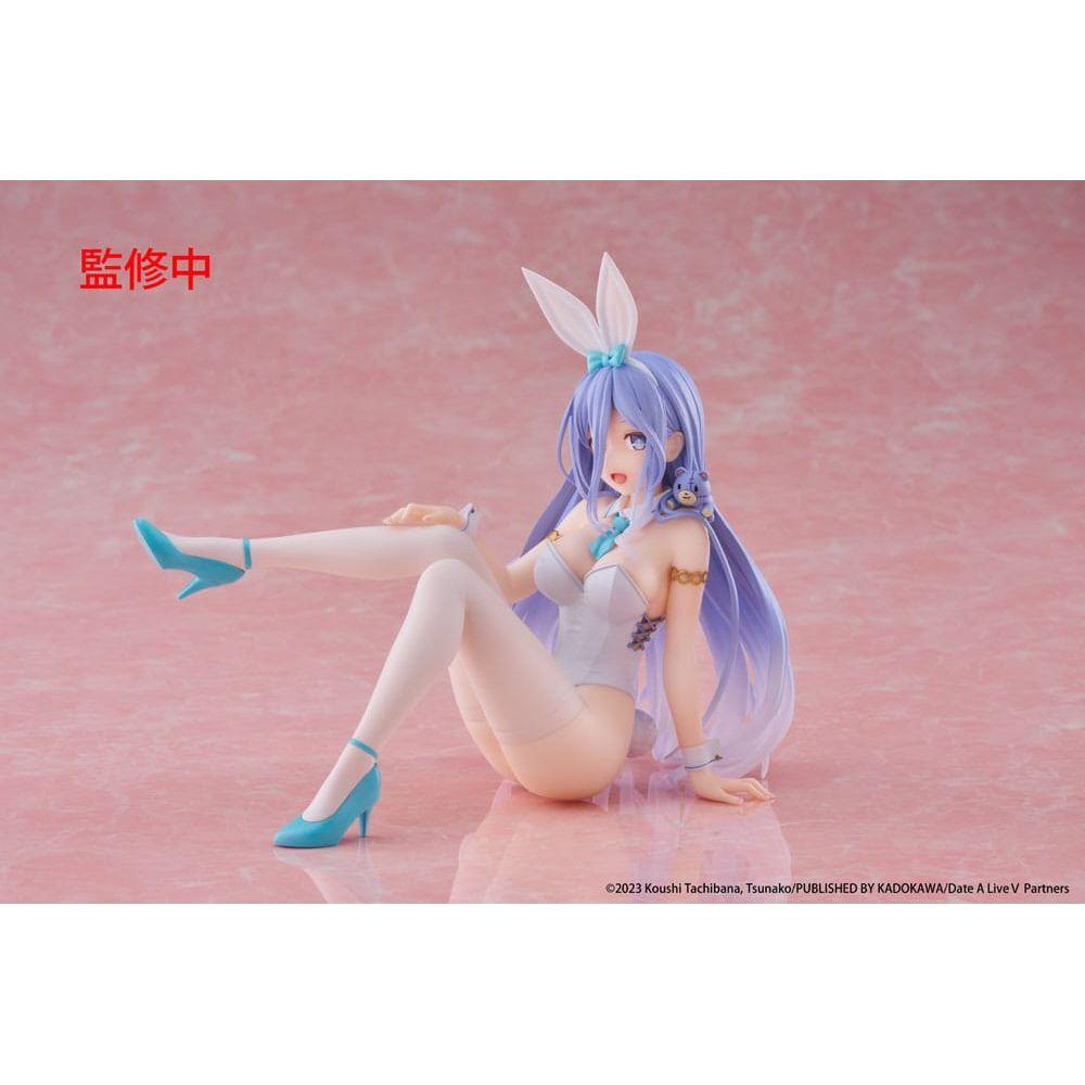 Date A Live V PVC Statue Desktop Cute Figure Mio Takamiya Bunny Ver. 13 cm