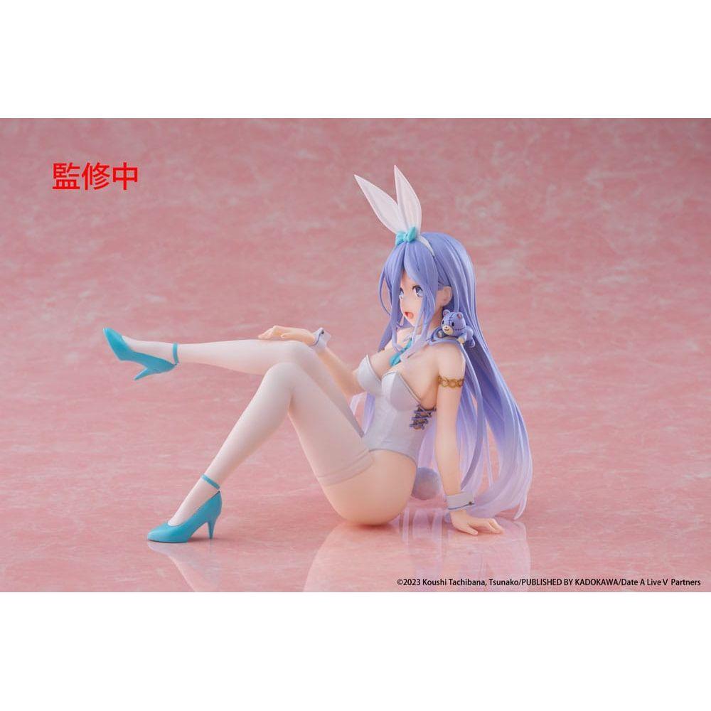 Date A Live V PVC Statue Desktop Cute Figure Mio Takamiya Bunny Ver. 13 cm