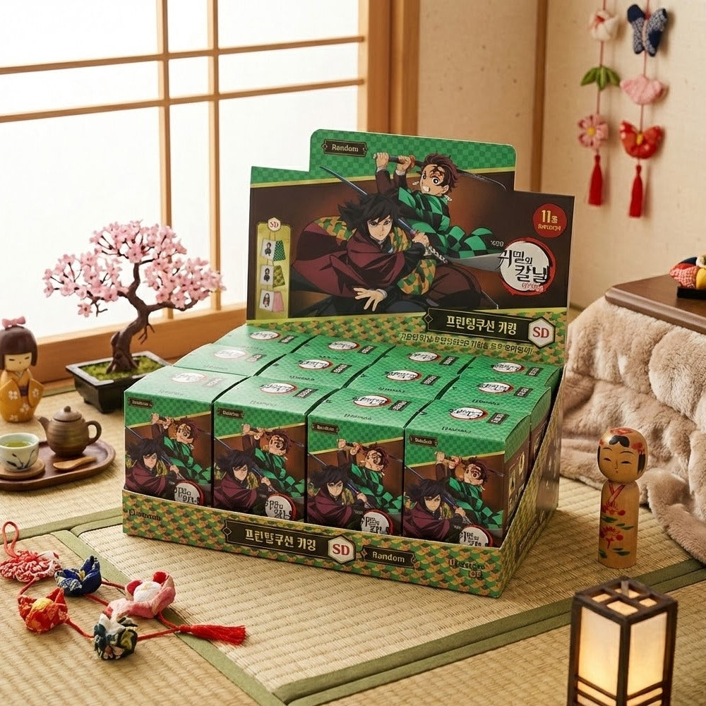 Demon Slayer Cushion Keyring Blind Box