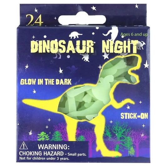 Dinosaur Night Glow In The Dark Wall Stickers