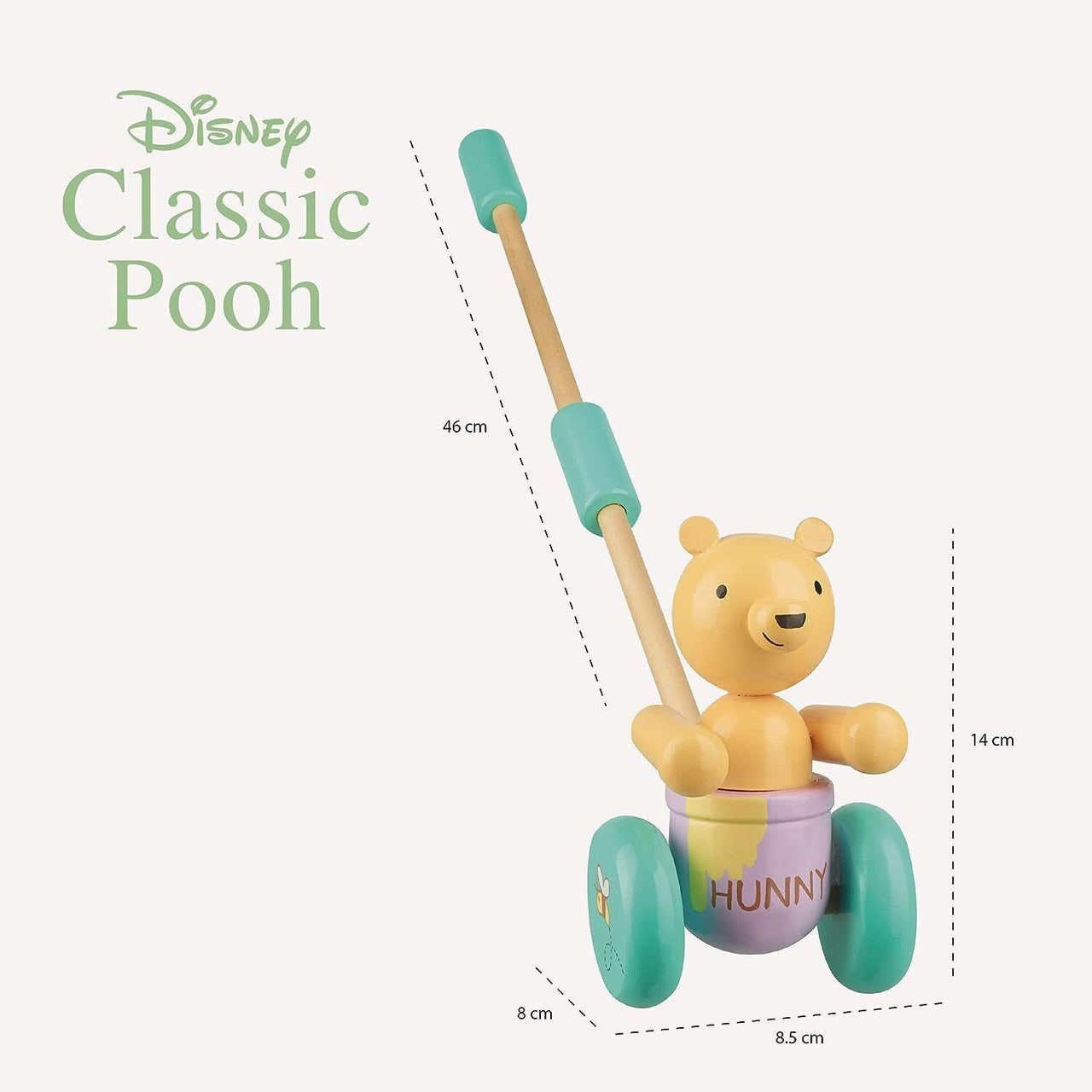 Disney Classic Pooh Push Along Winnie the Pooh