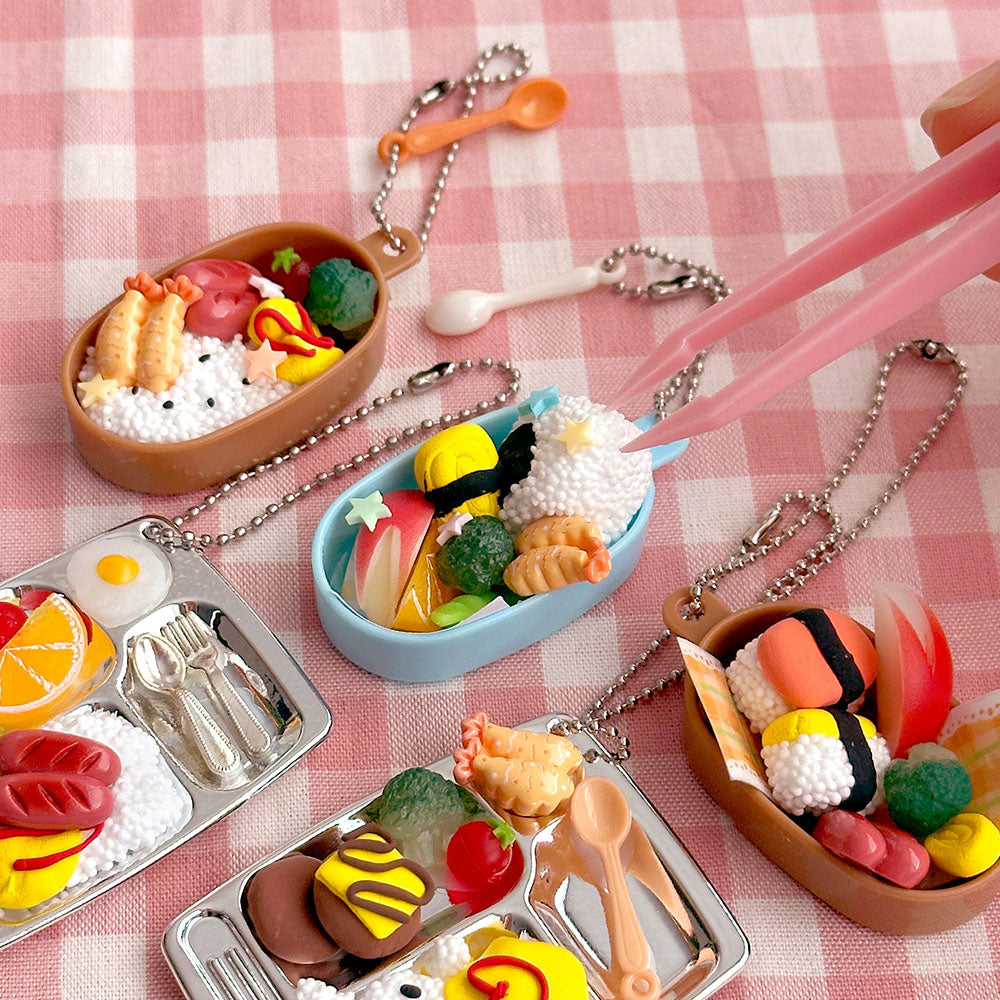 Diy Bento Keyring Kit (Make Your Own Lunchbox Keychain)
