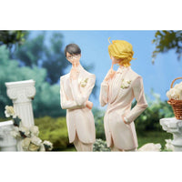 Doukyusei PVC Statues 2-Pack 1/7 Hikaru Kusakabe & Licht Sajo: Wedding Ver. 24 cm