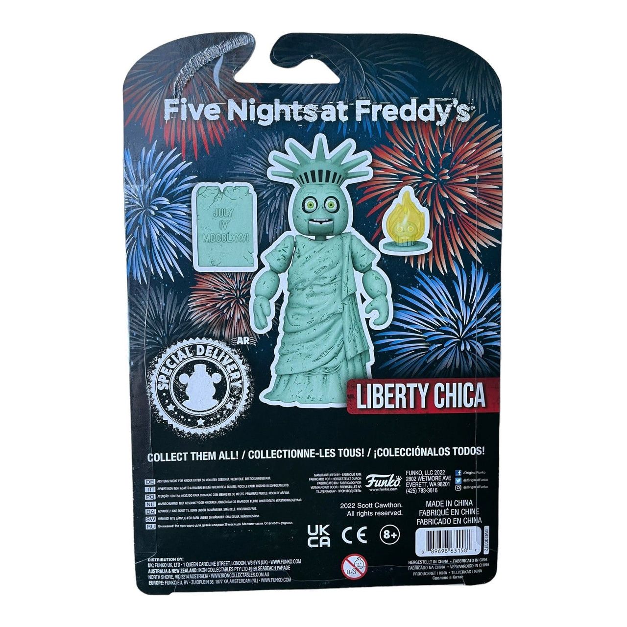 Five Nights at Freddy's Liberty Chica Action Figure