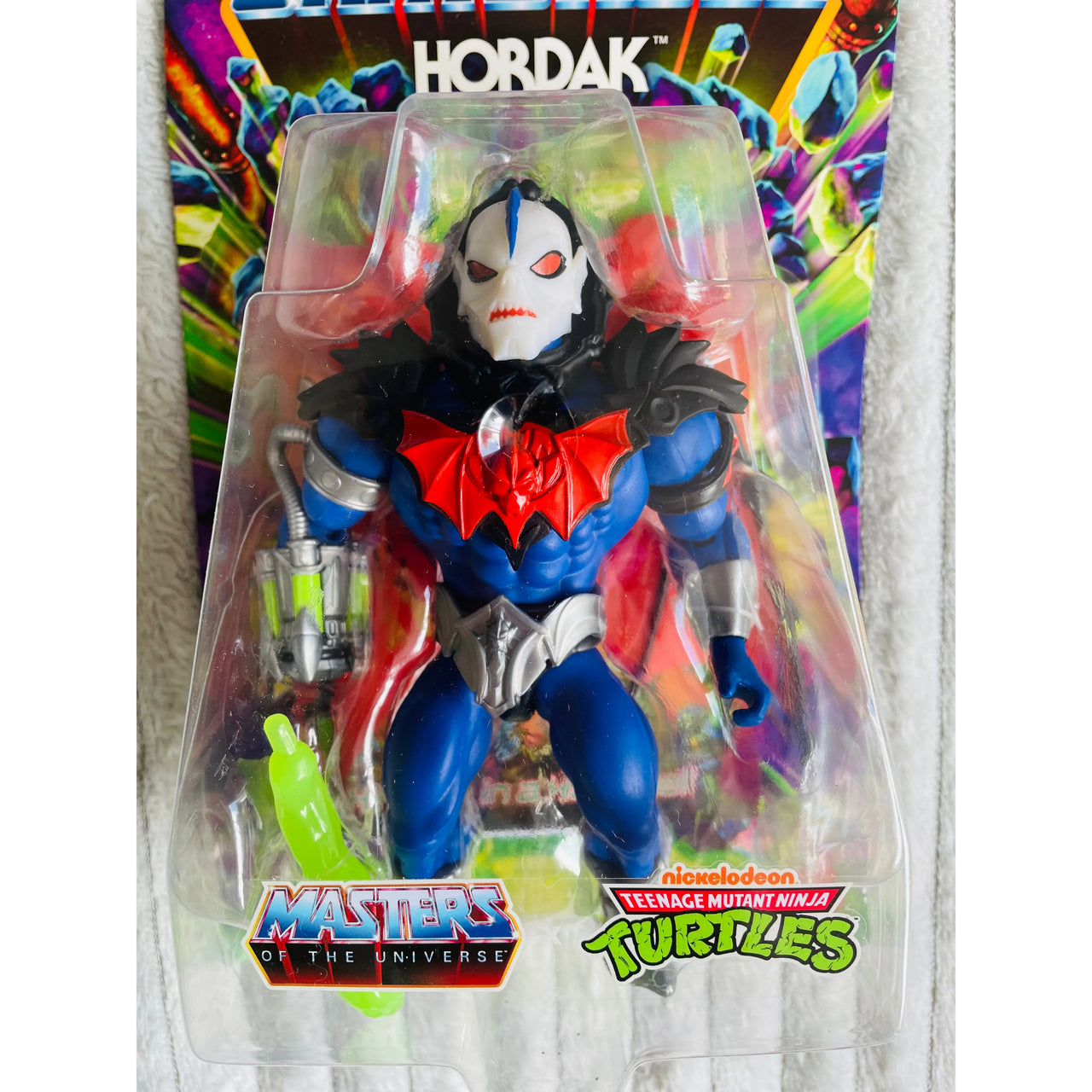 MOTU x TMNT: Turtles of Grayskull Action Figure Hordak 14 cm - Slightly DAMAGED Packaging