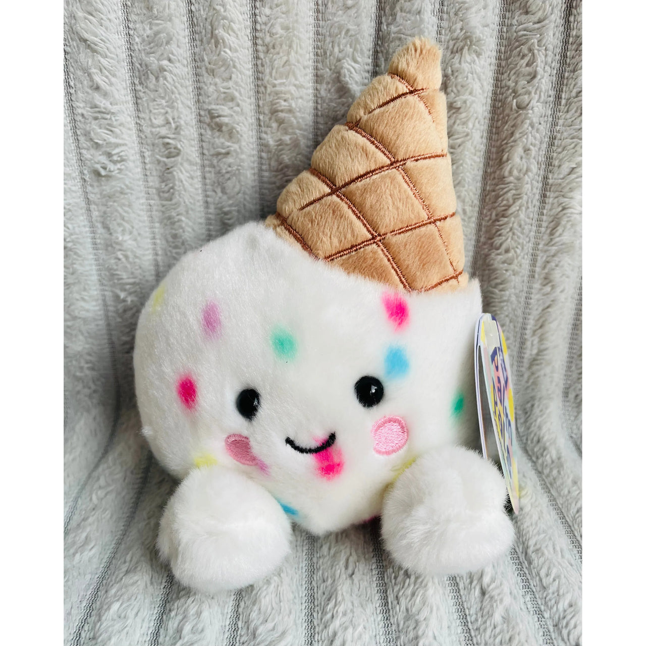 Palm Pals Sprinkle Ice Cream Soft Toy