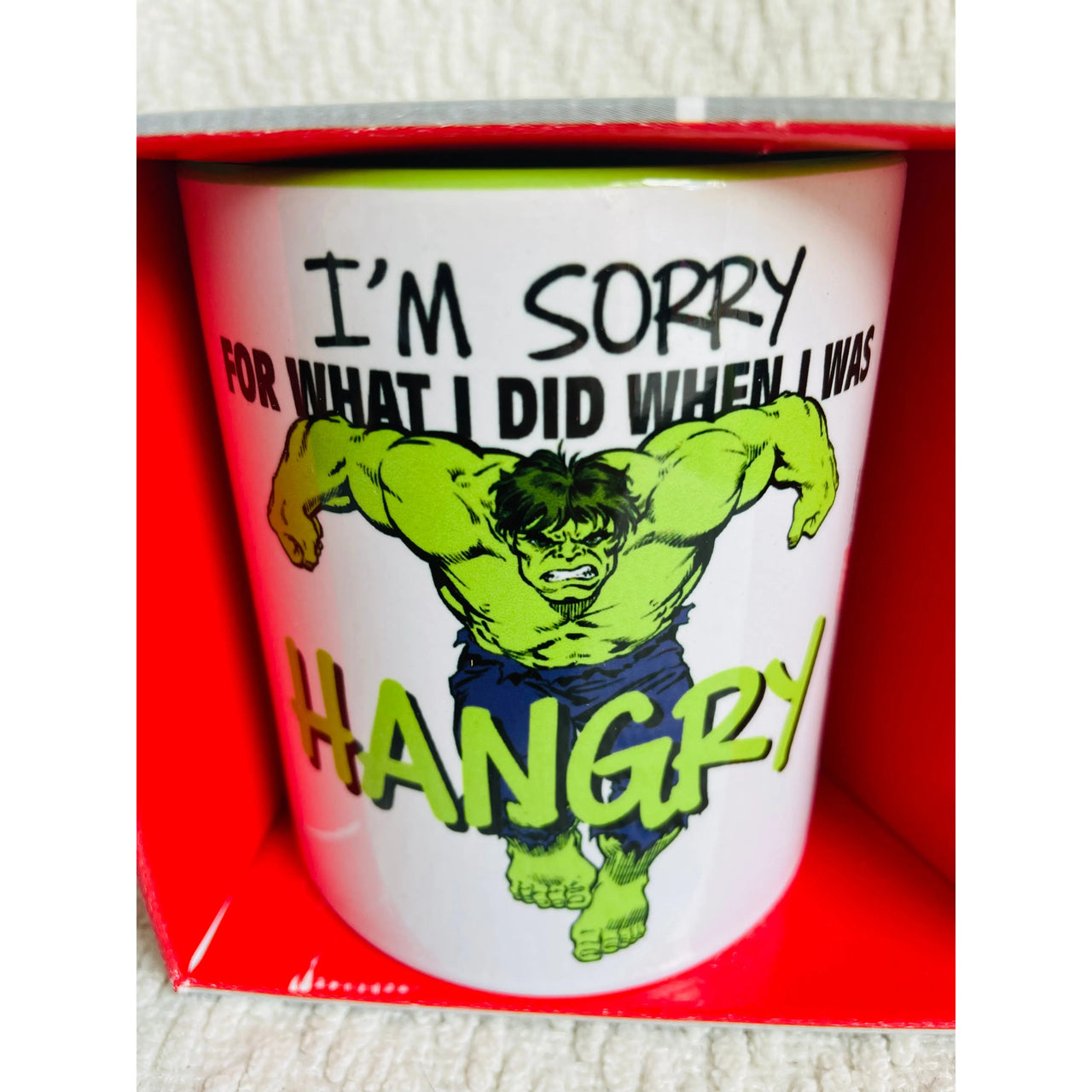 Marvel The Incredible Hulk (Hangry) Lime Mug