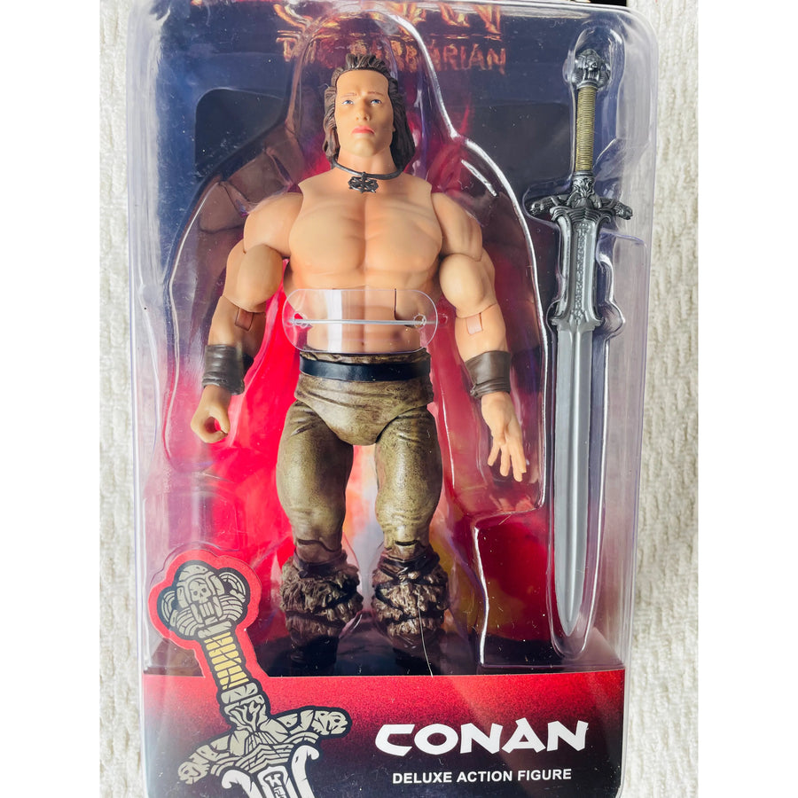 Conan the Barbarian 1982 Deluxe Action Figure Conan Iconic Pose 18 cm