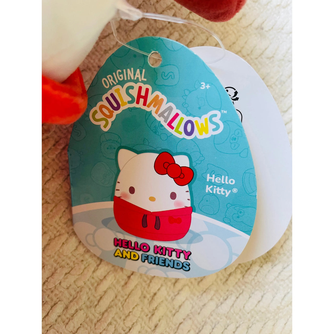 Squishmallows Sanrio 8" Hoodie Plush Hello Kitty