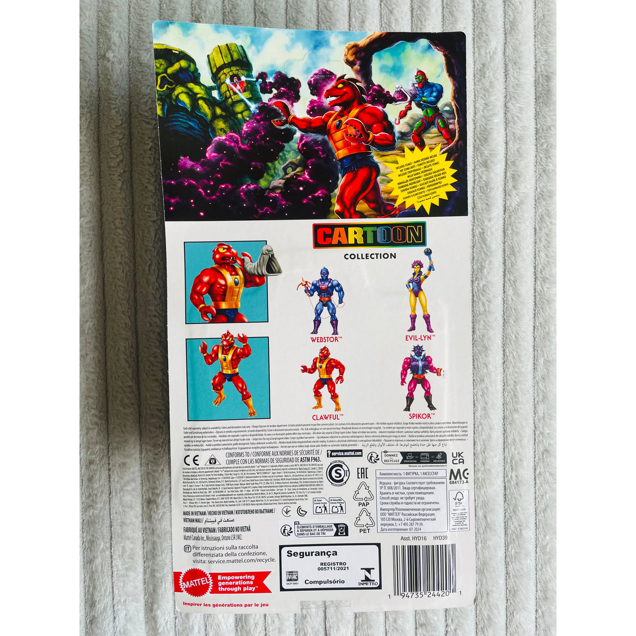 Masters of the Universe Origins Action Figure Cartoon Collection: Clawful 14 cm