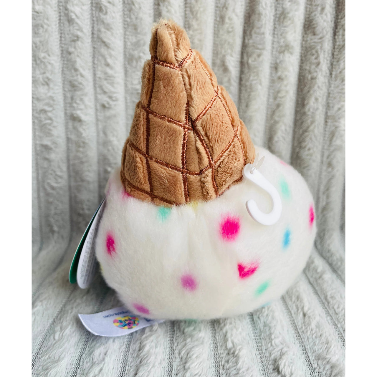 Palm Pals Sprinkle Ice Cream Soft Toy