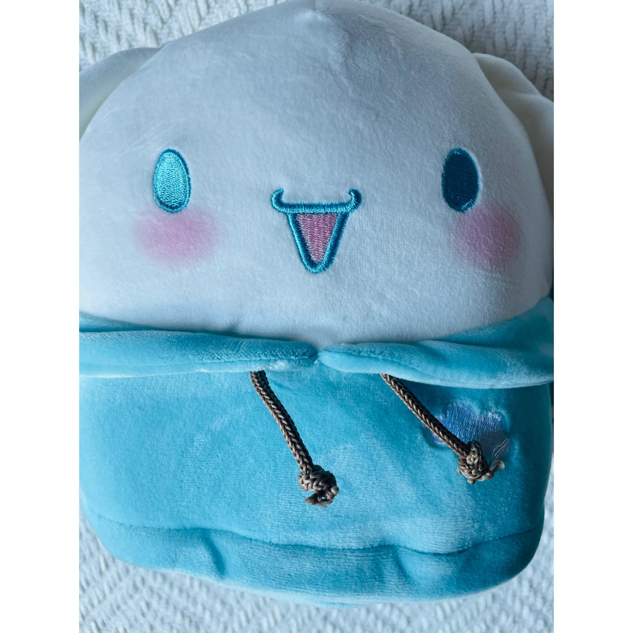 Squishmallows Sanrio 8" Hoodie Plush Cinnamoroll