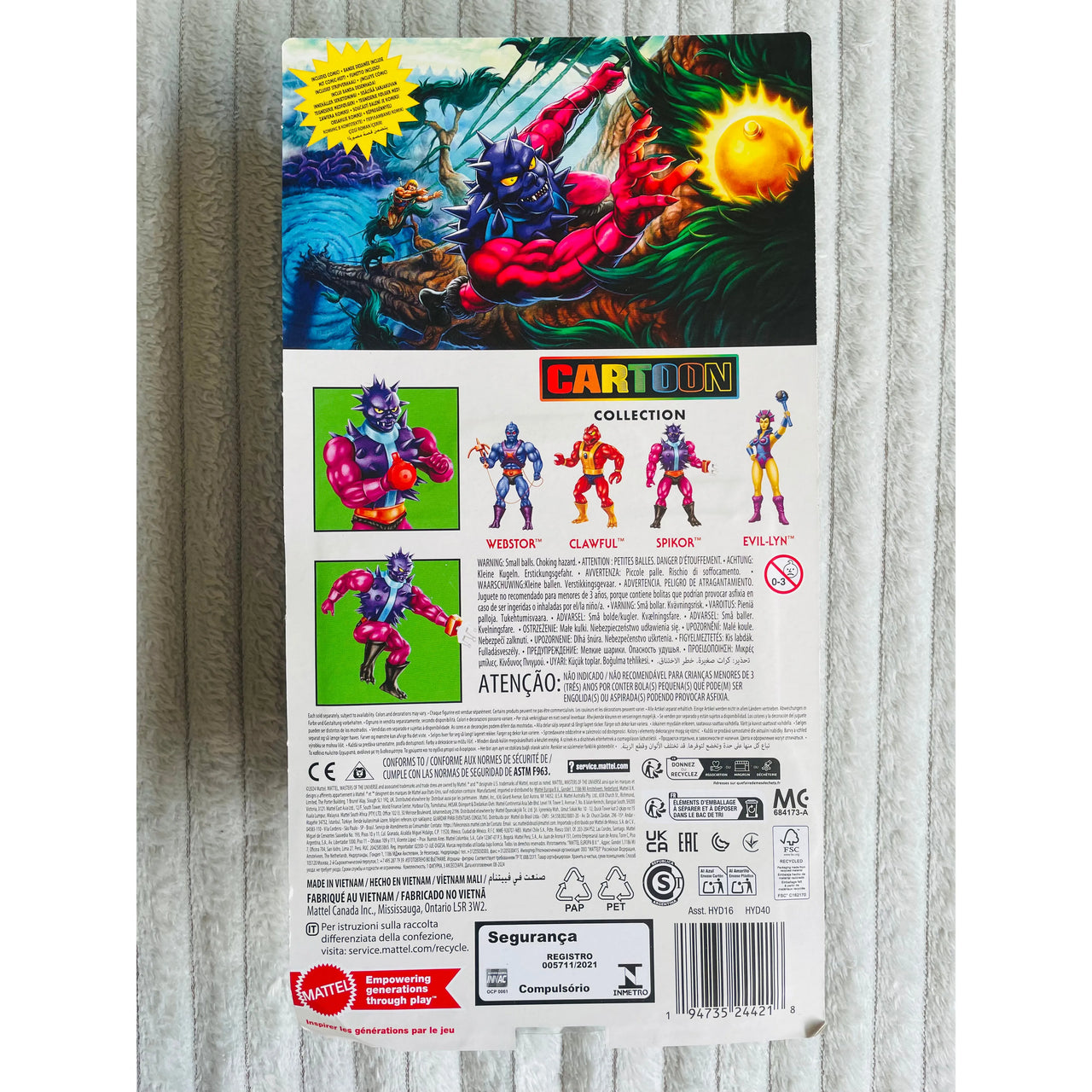 Masters of the Universe Origins Action Figure Cartoon Collection: Spikor 14 cm