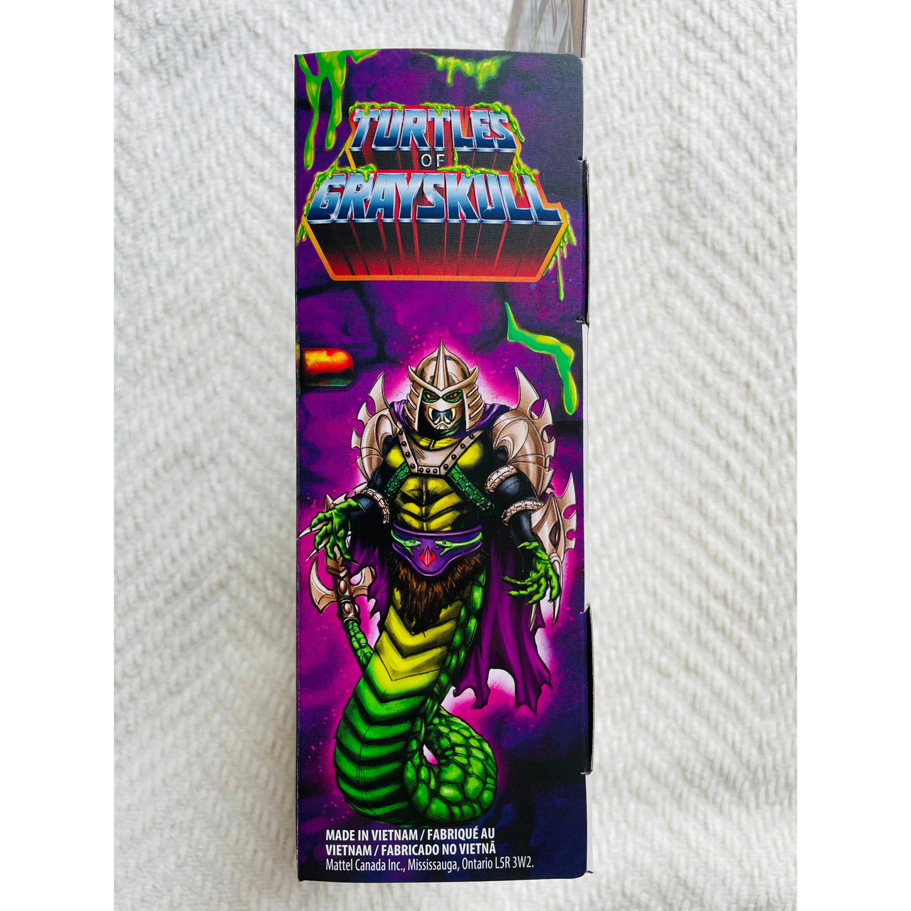MOTU x TMNT: Turtles of Grayskull Deluxe Action Figure Super Shredder 14 cm