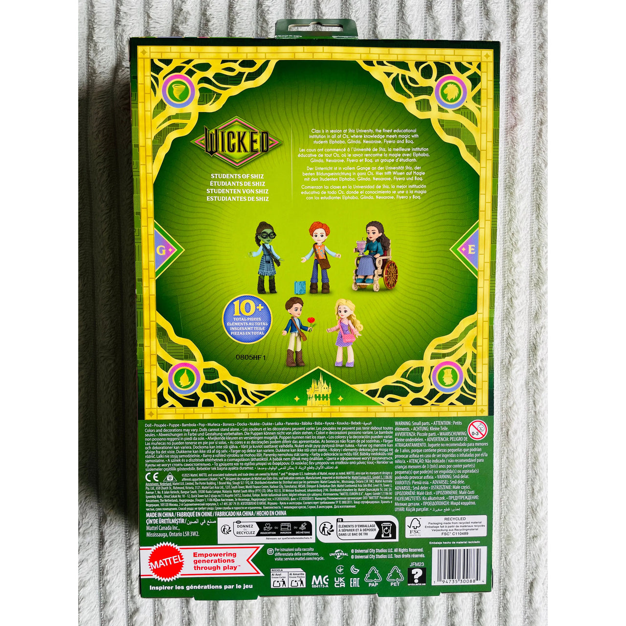 Mattel Wicked Students of Shiz Multipack Mini Dolls