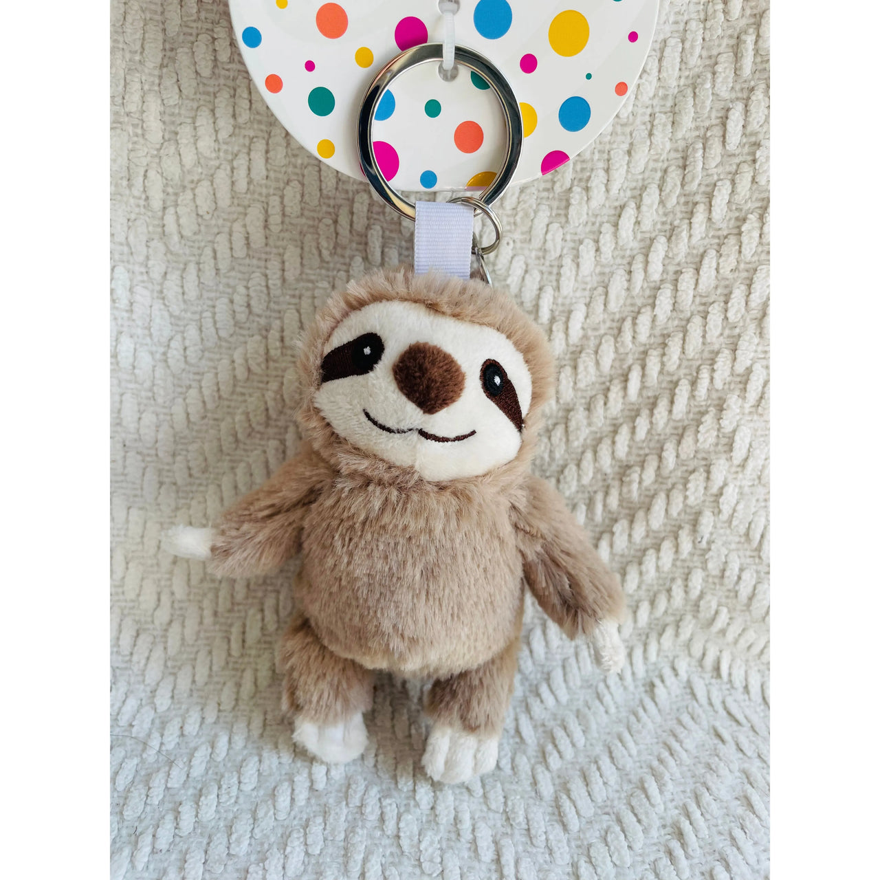 Warmies Keyring Brown Sloth