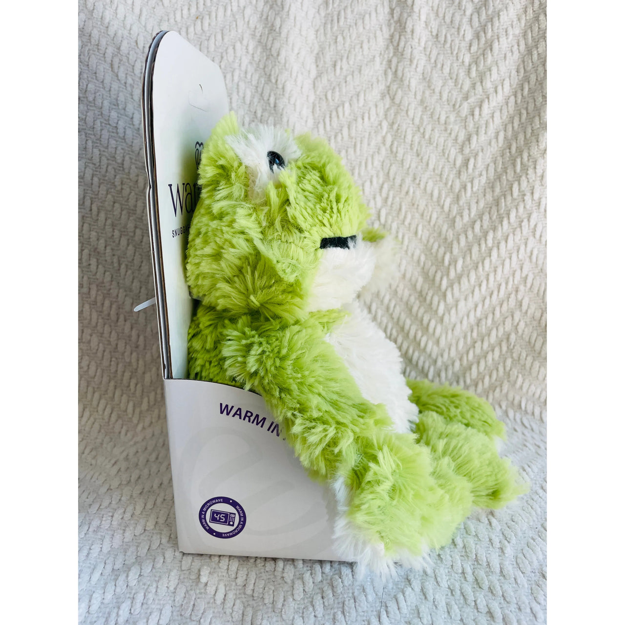 Warmies Junior Frog Plush
