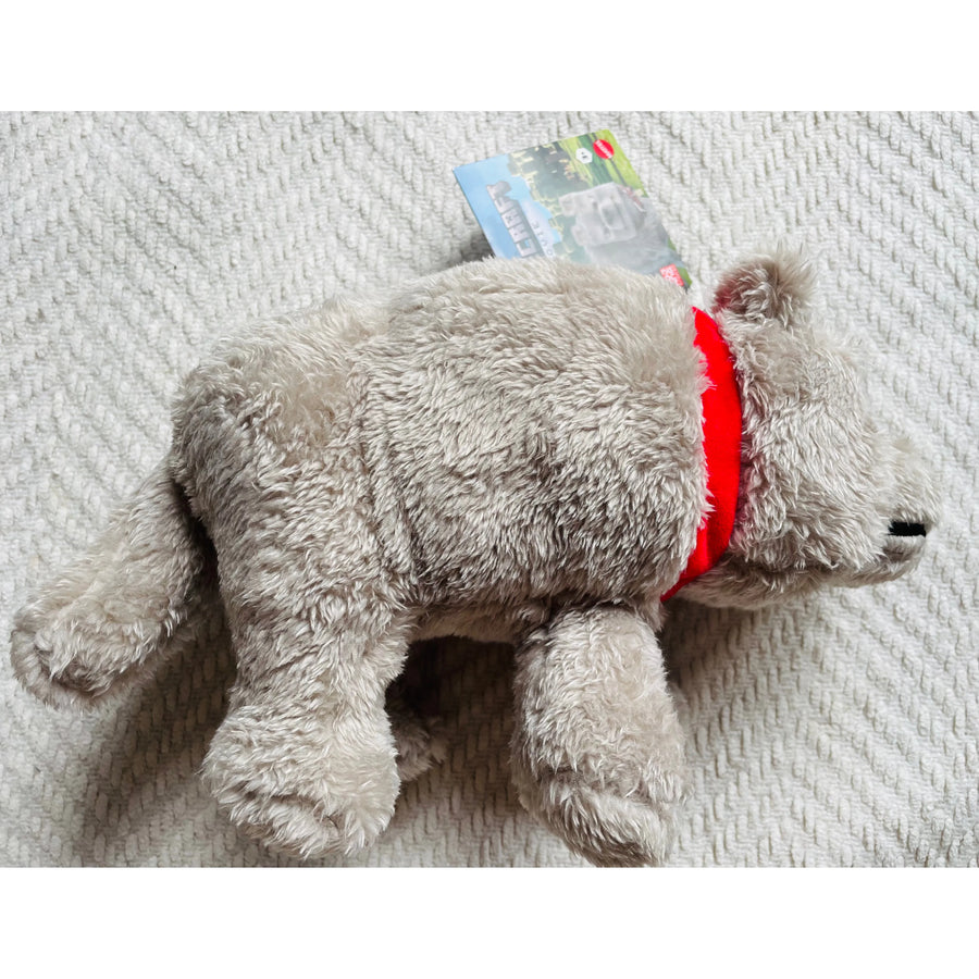 A Minecraft Movie Plush Figure Dennis the Wolf 20 cm