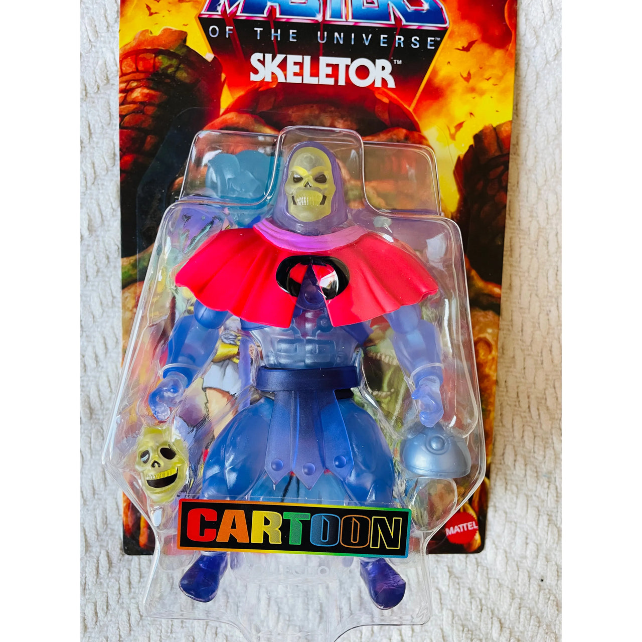 Masters of the Universe Origins Action Figure Cartoon Collection: Invisible Skeletor 14 cm