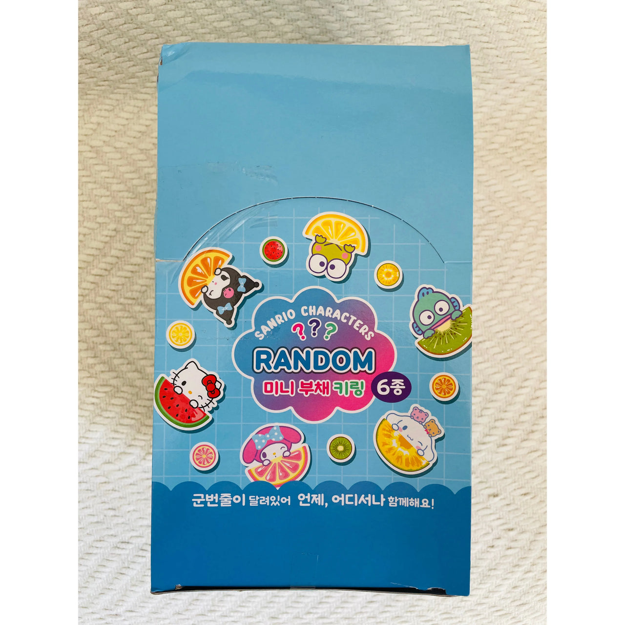 Sanrio Fruits Series Mini Fan Keyring Blind Bag