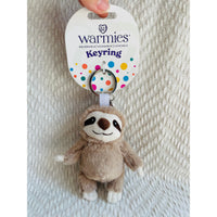 Warmies Keyring Brown Sloth