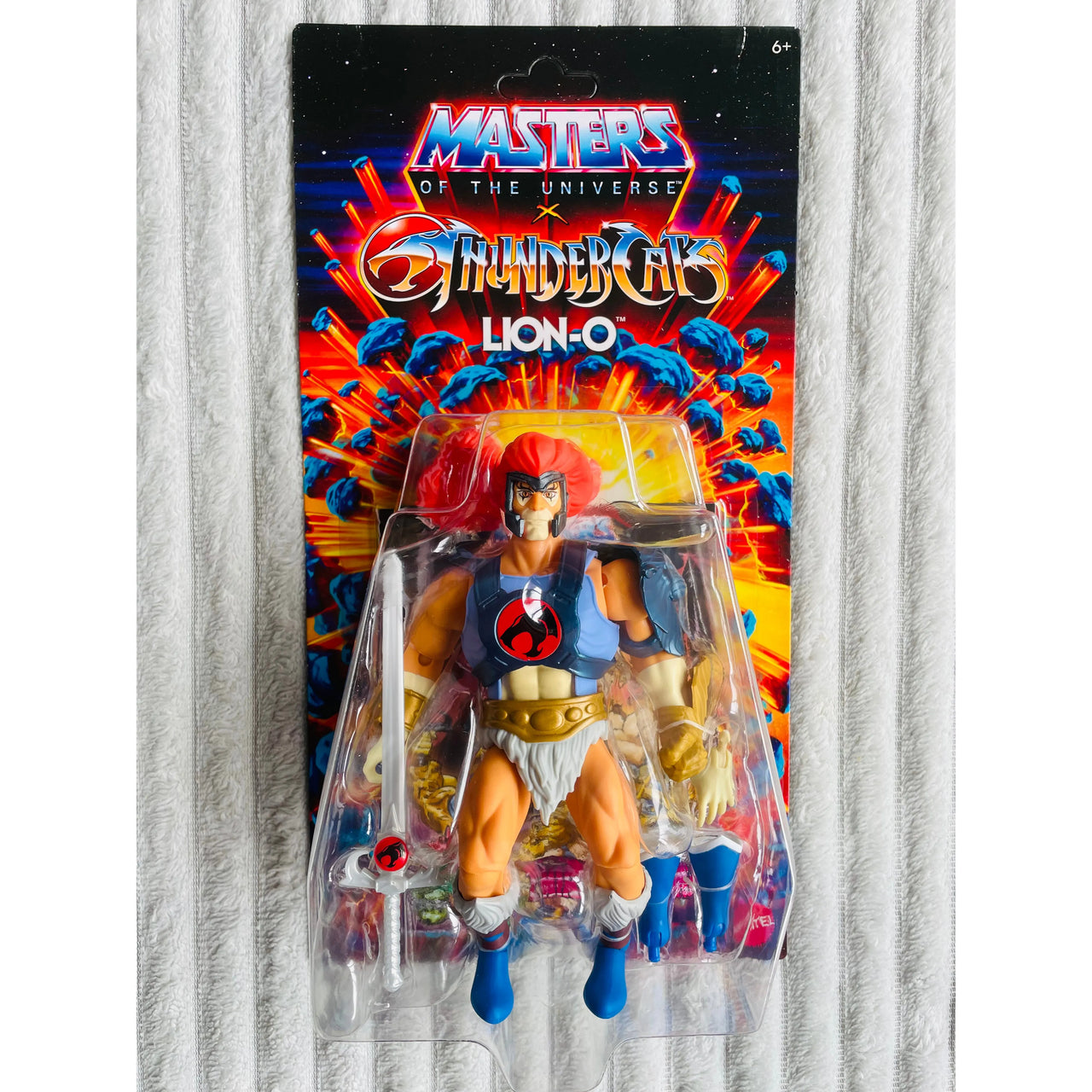 Masters of the Universe x ThunderCats Action Figure Lion-O 14 cm