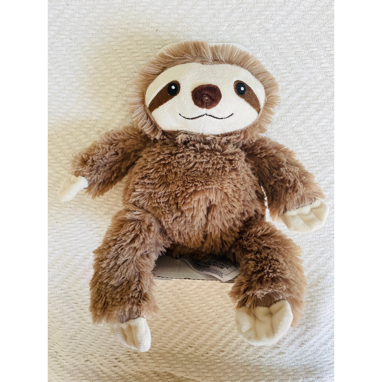 Warmies Junior Brown Sloth Plush