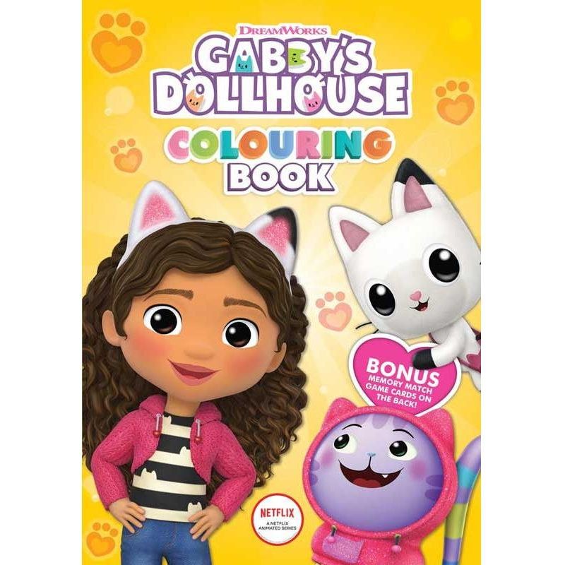 Gabby's Dollhouse Colouring Book