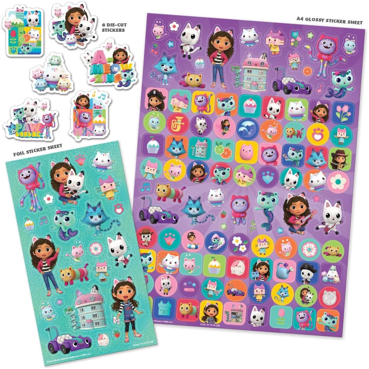 Gabby's Dollhouse Mega Sticker Pack