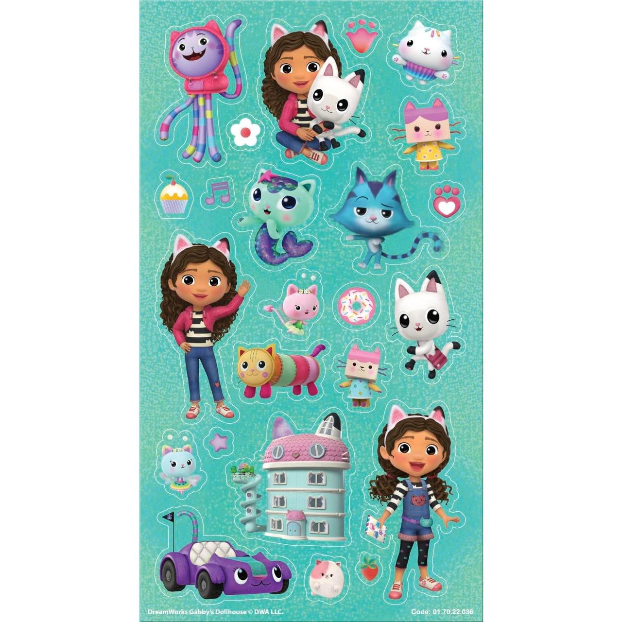 Gabby's Dollhouse Mega Sticker Pack