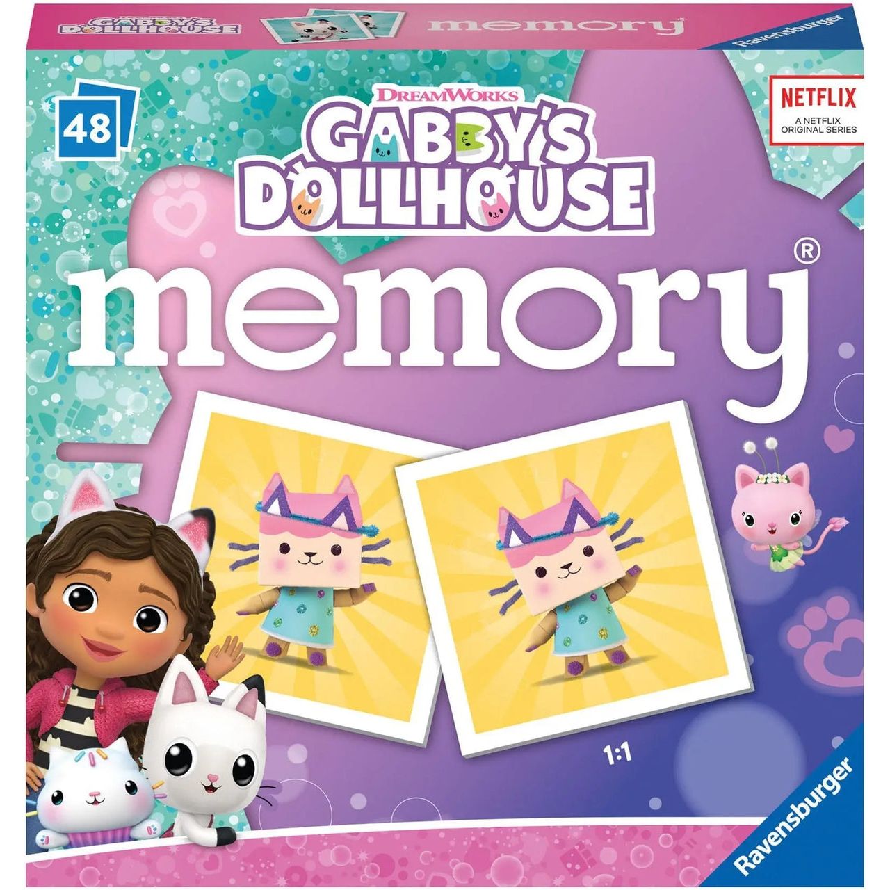 Gabby's Dollhouse Mini Memory Game