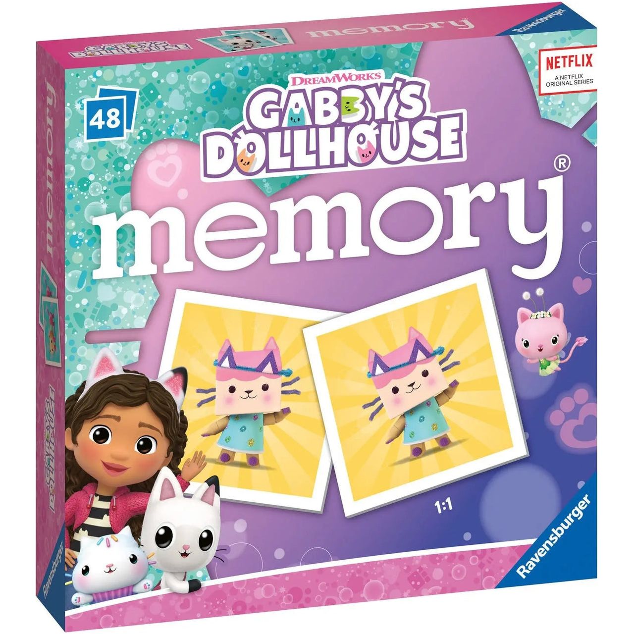 Gabby's Dollhouse Mini Memory Game