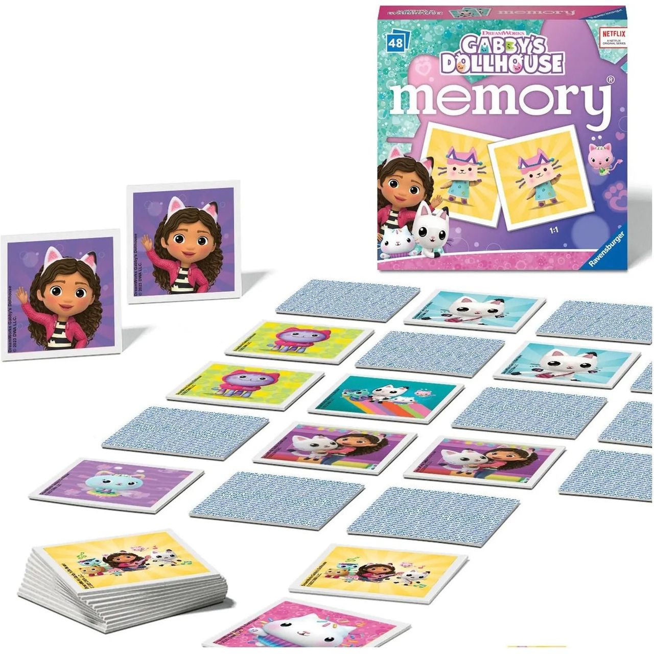 Gabby's Dollhouse Mini Memory Game