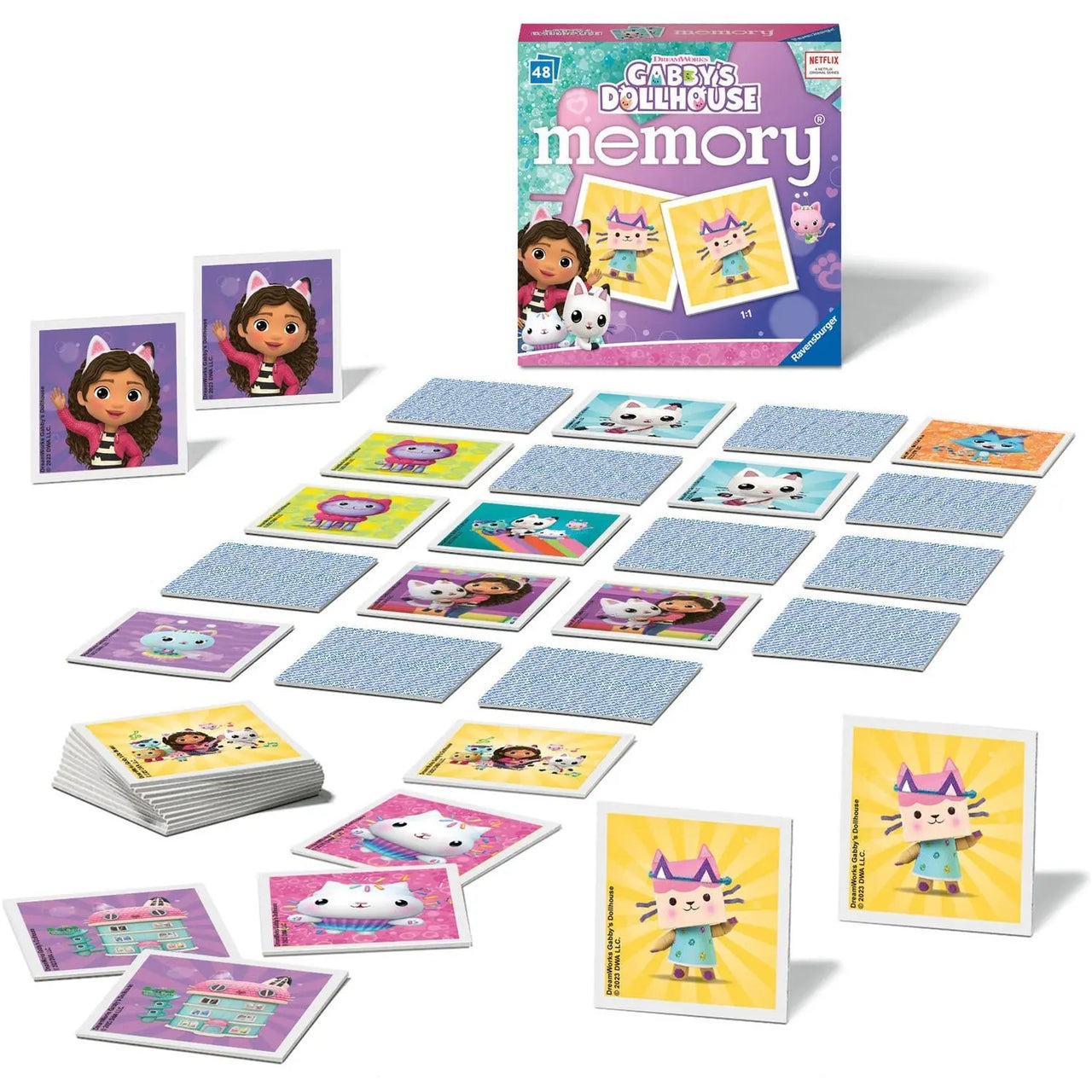 Gabby's Dollhouse Mini Memory Game