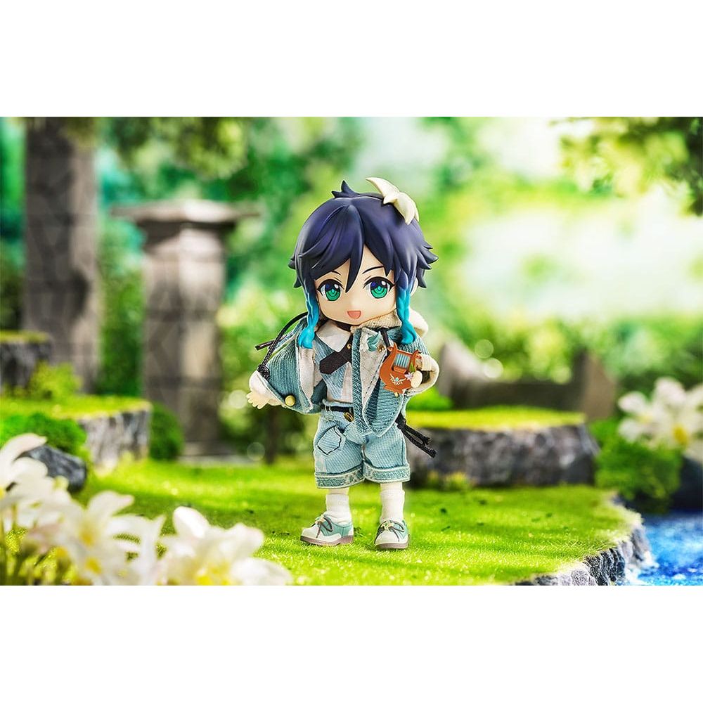 Genshin Impact Nendoroid Doll Action Figure Venti: Blue Ballad Ver. 14 cm