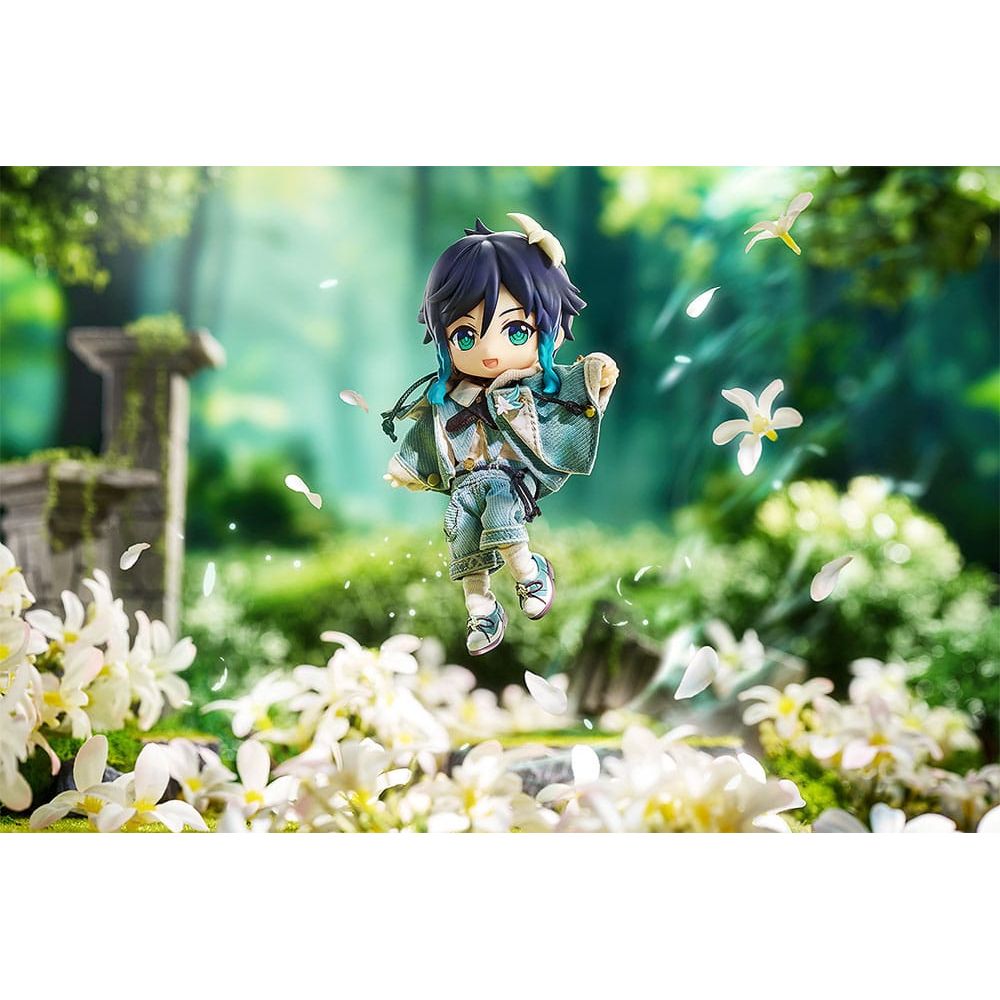 Genshin Impact Nendoroid Doll Action Figure Venti: Blue Ballad Ver. 14 cm