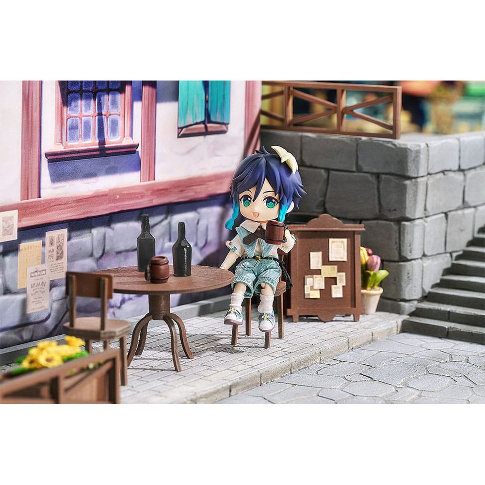 Genshin Impact Nendoroid Doll Action Figure Venti: Blue Ballad Ver. 14 cm