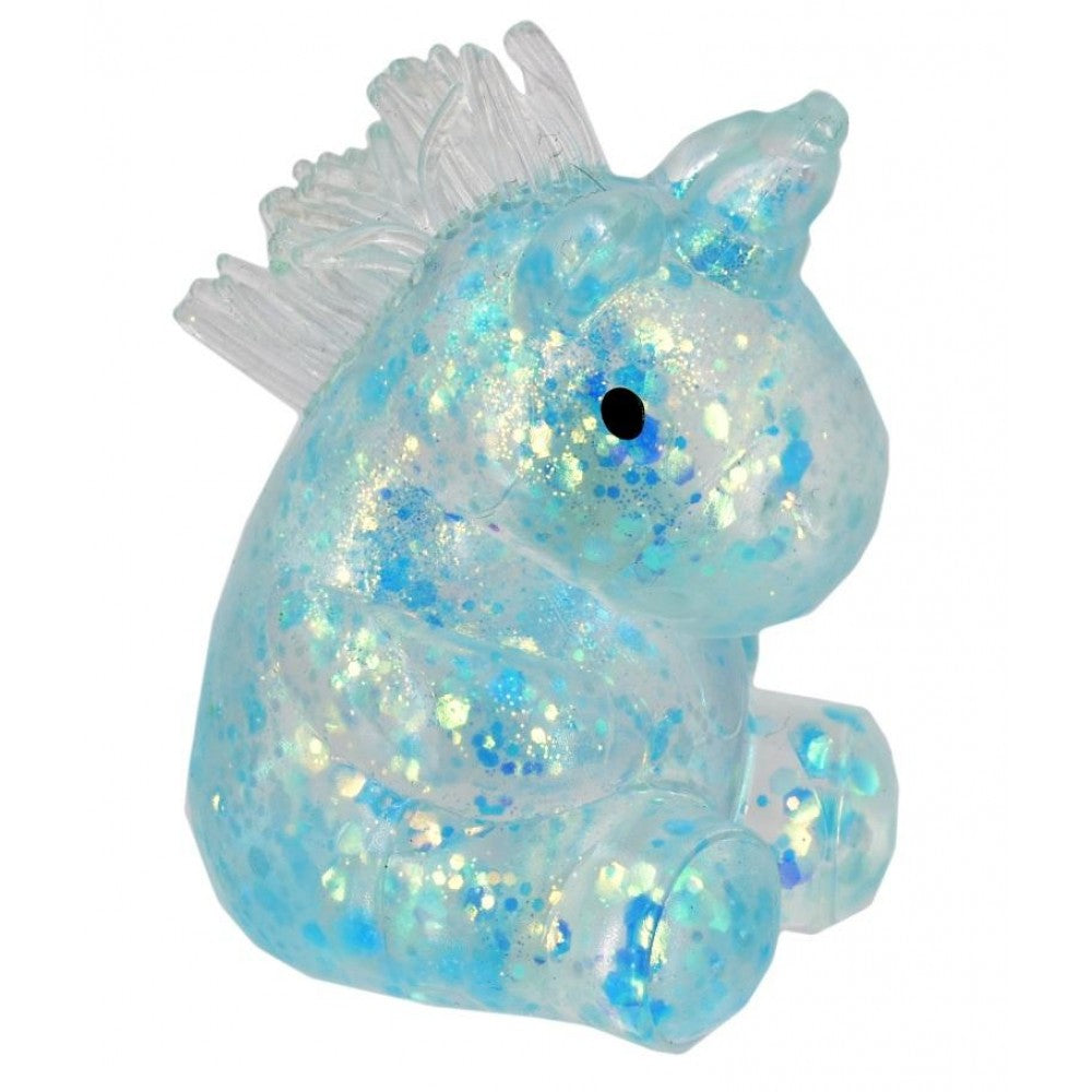 Glittery Unicorns Squish & Stretch Toy Assorted