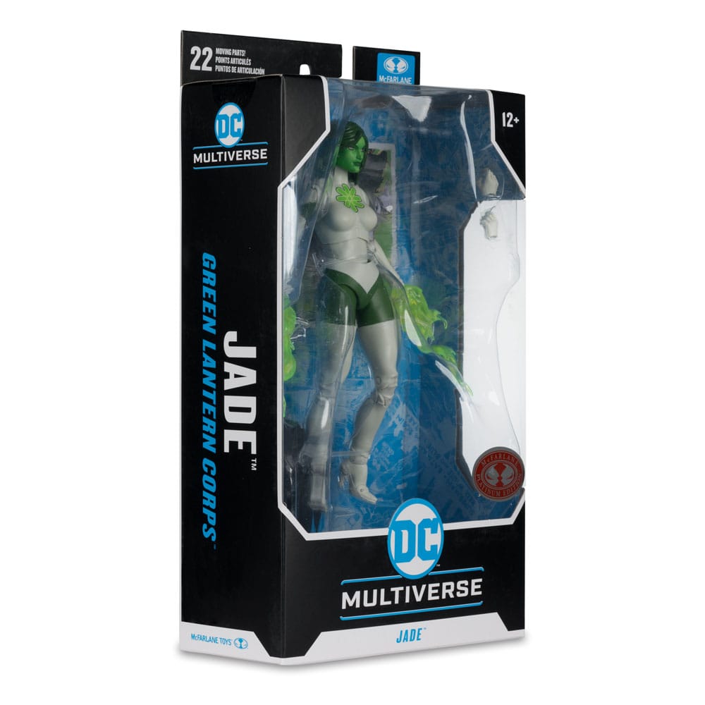 Green Latern Corps DC Multiverse Action Figure Jade (Red Platinum Edition) 17 cm