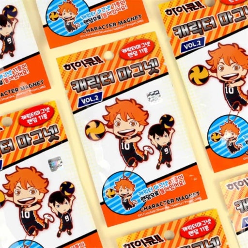 Haikyuu!! Character Magnet Random Keyring Vol.2 Blind Pack