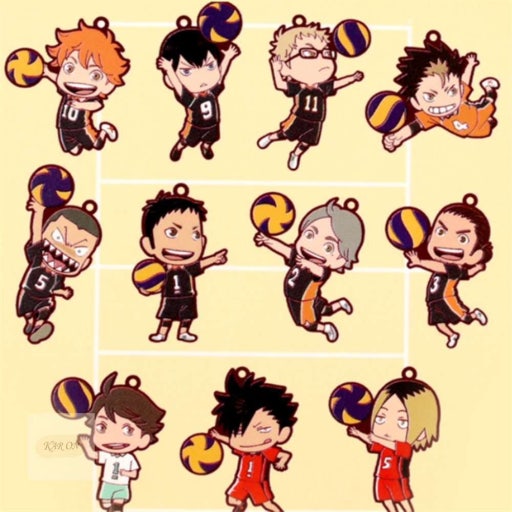 Haikyuu!! Character Magnet Random Keyring Vol.2 Blind Pack