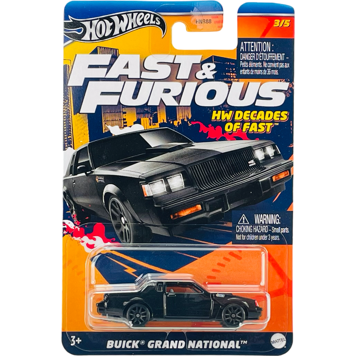 Hot Wheels Fast & Furious 3/5 Buick Grand National