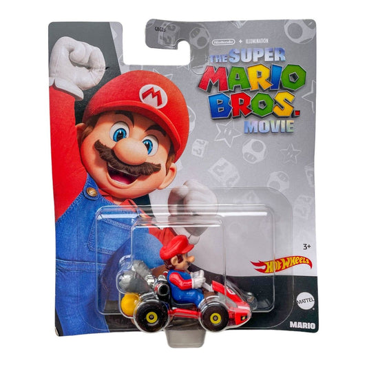 Hot Wheels Mario Kart The Super Mario Bros Movie Mario