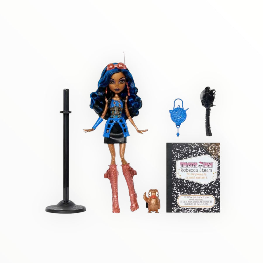 Monster High Boo - Riginal Creeproduction G1 Doll: Robecca Steam