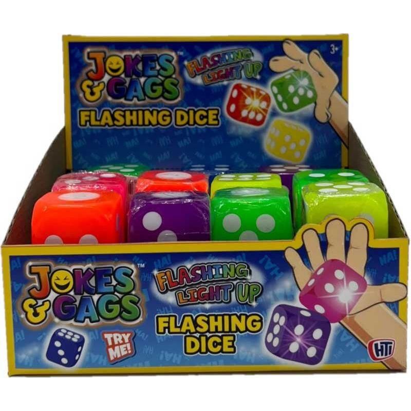 Jokes & Gags Flashing Dice Assortment