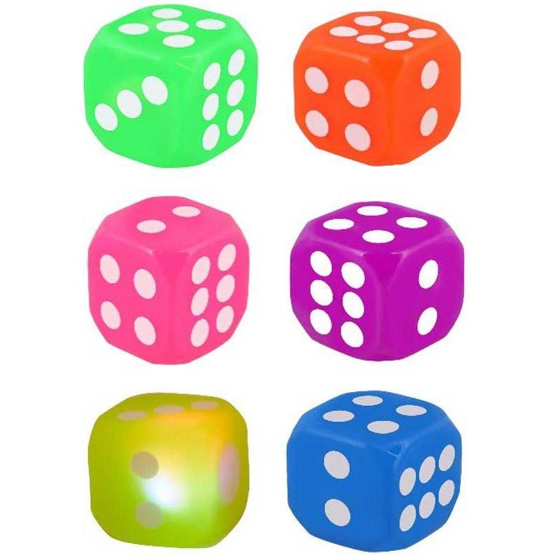 Jokes & Gags Flashing Dice Assortment