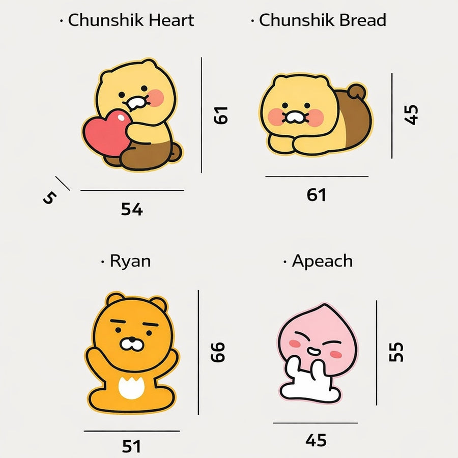 Kakao Friends Pvc Magnet