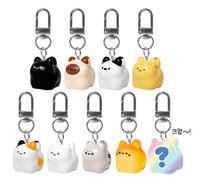 Kawaii Bread Cat Keychain – Mystery Blind Box