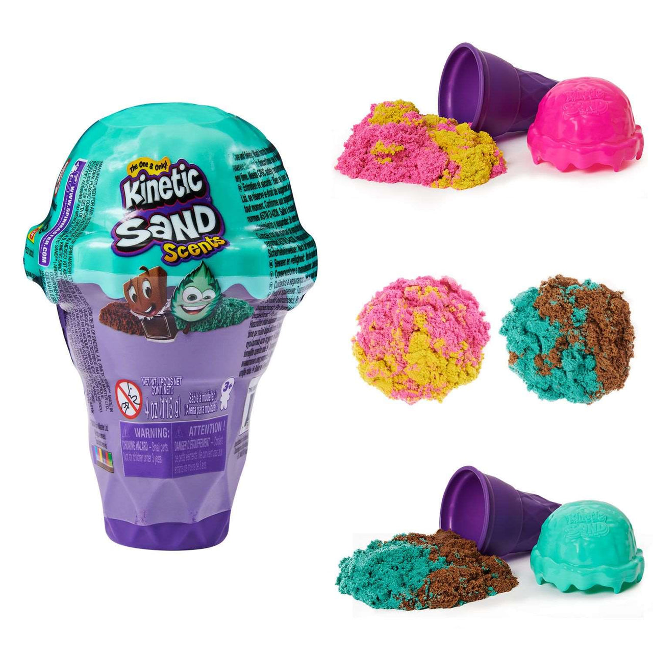 Kinetic Sand Scents Ice Cream Cone Assortment