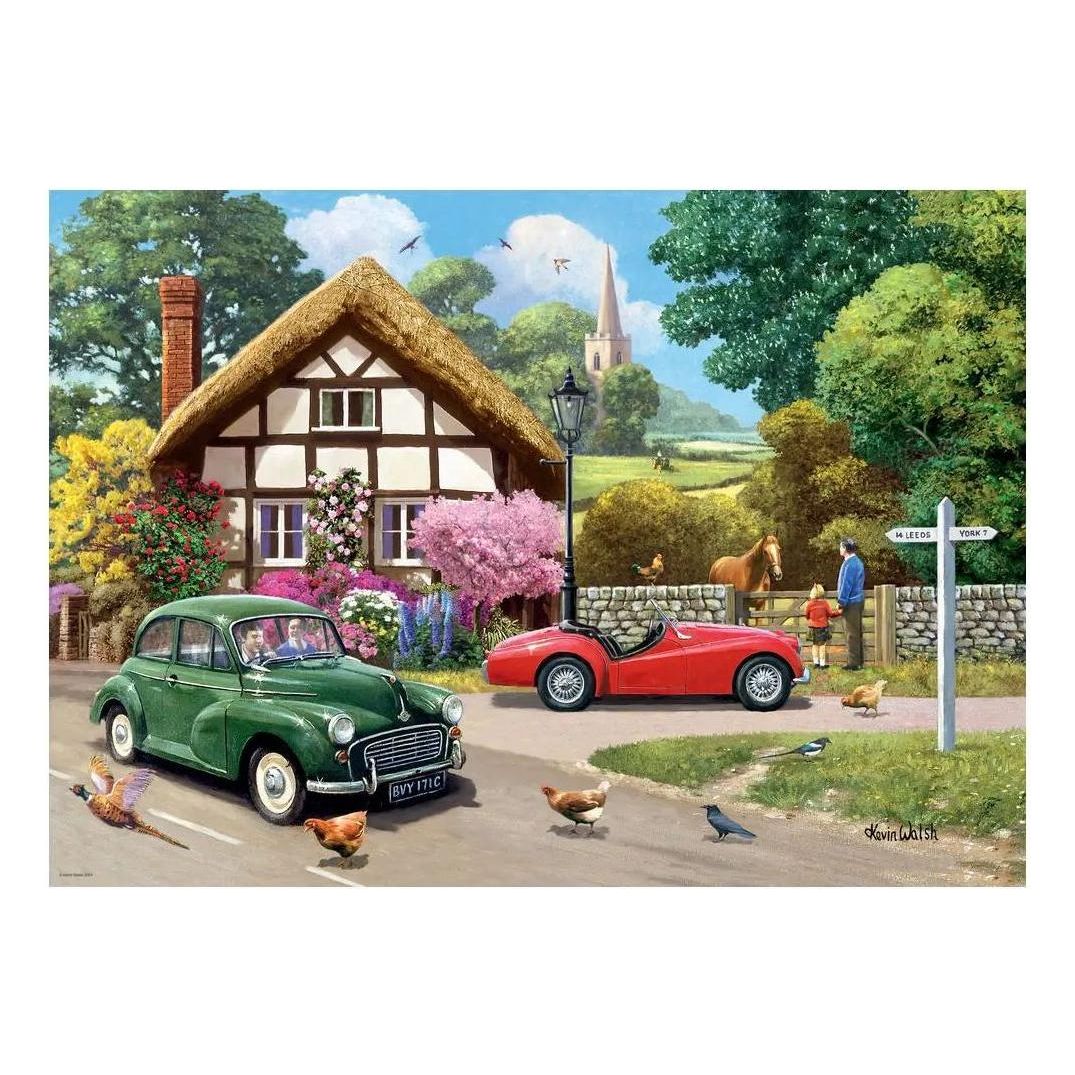 Leisure Days No.9 A Country Drive 1000 Piece Jigsaw Puzzle